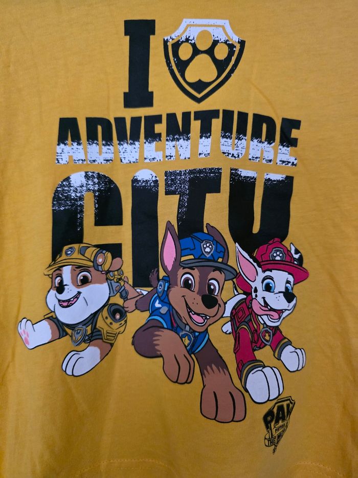 TEE-SHIRT GARÇON MANCHE LONGUE PAW PATROL NICKELEDEON 6ANS - photo numéro 2