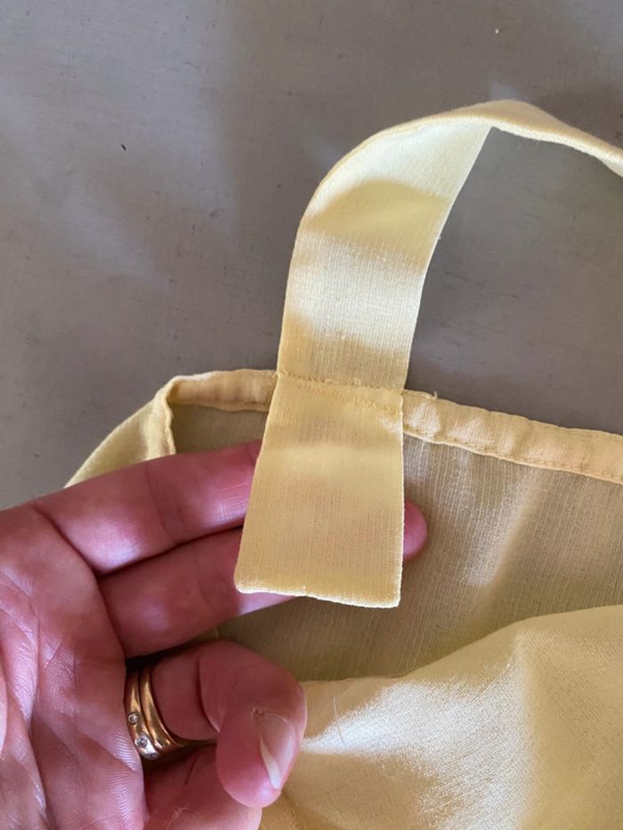 Top Caraco débardeur à bretelles jaune Erfo taille 38 - photo numéro 13