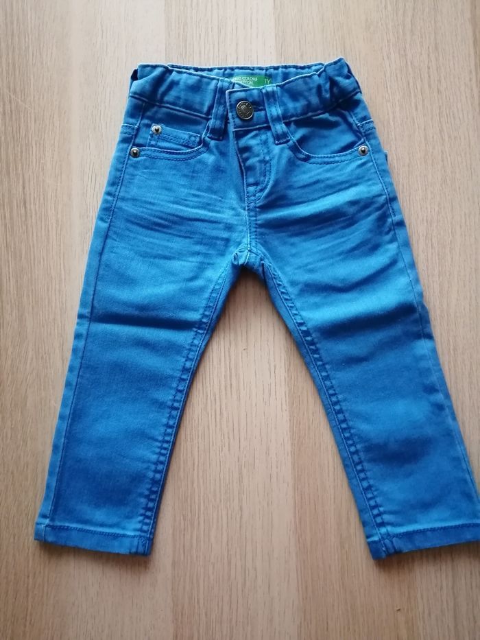 Jeans taille 1 an Benetton