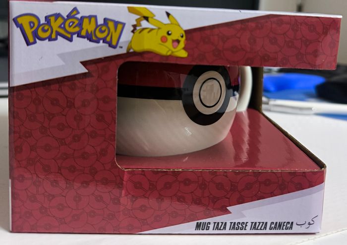 Pokémon - Tasse 3D en céramique Poké Ball - 445ml - photo numéro 2
