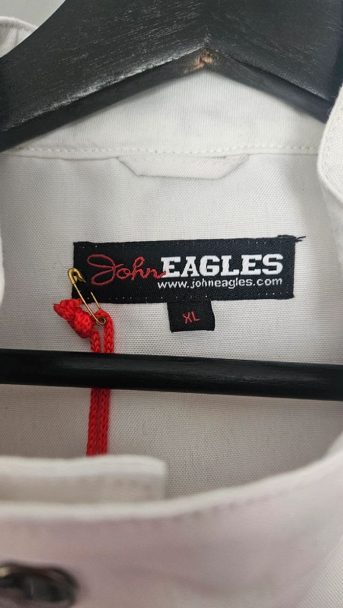 Veste racing blanche John Eagles XL - photo numéro 3