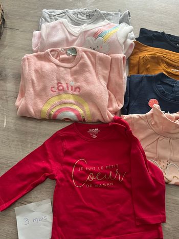 Lit vêtements 3 mois 
