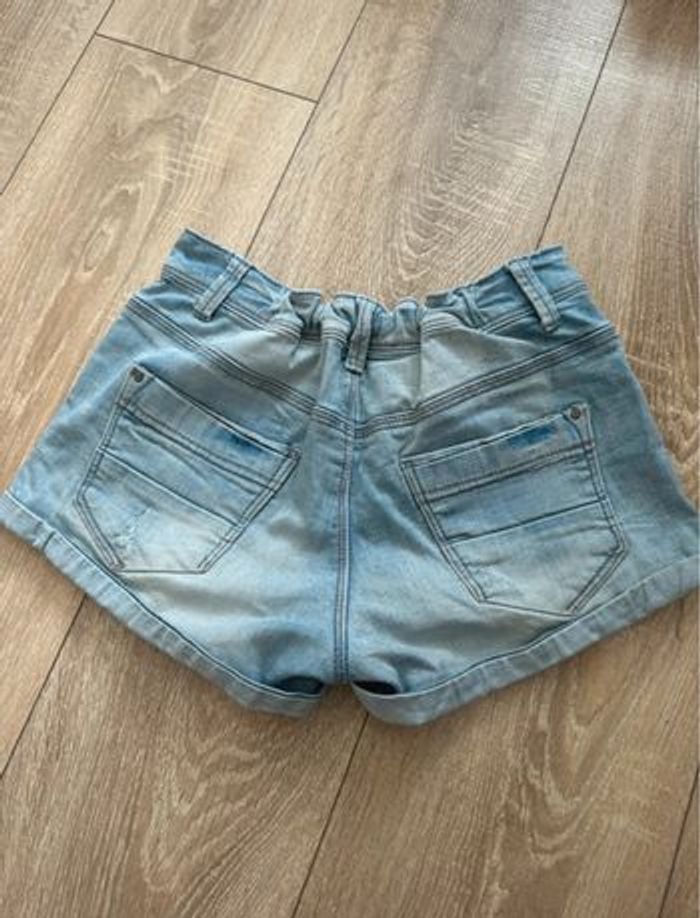 Short jean bleu - photo numéro 2