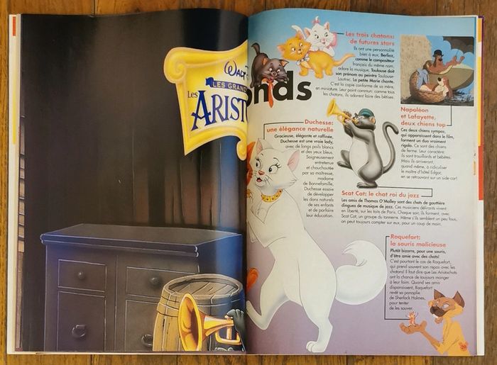 Ancien journal de mickey avec poster les Aristochats N°2488 année 2000 vintage - photo numéro 4