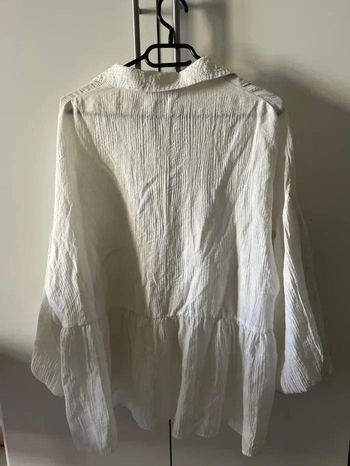 Blouse blanche Zara - photo numéro 3