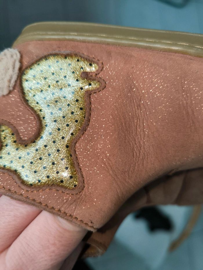 Bottine shoo pom lapin et 2 ème paire offerte - photo numéro 3