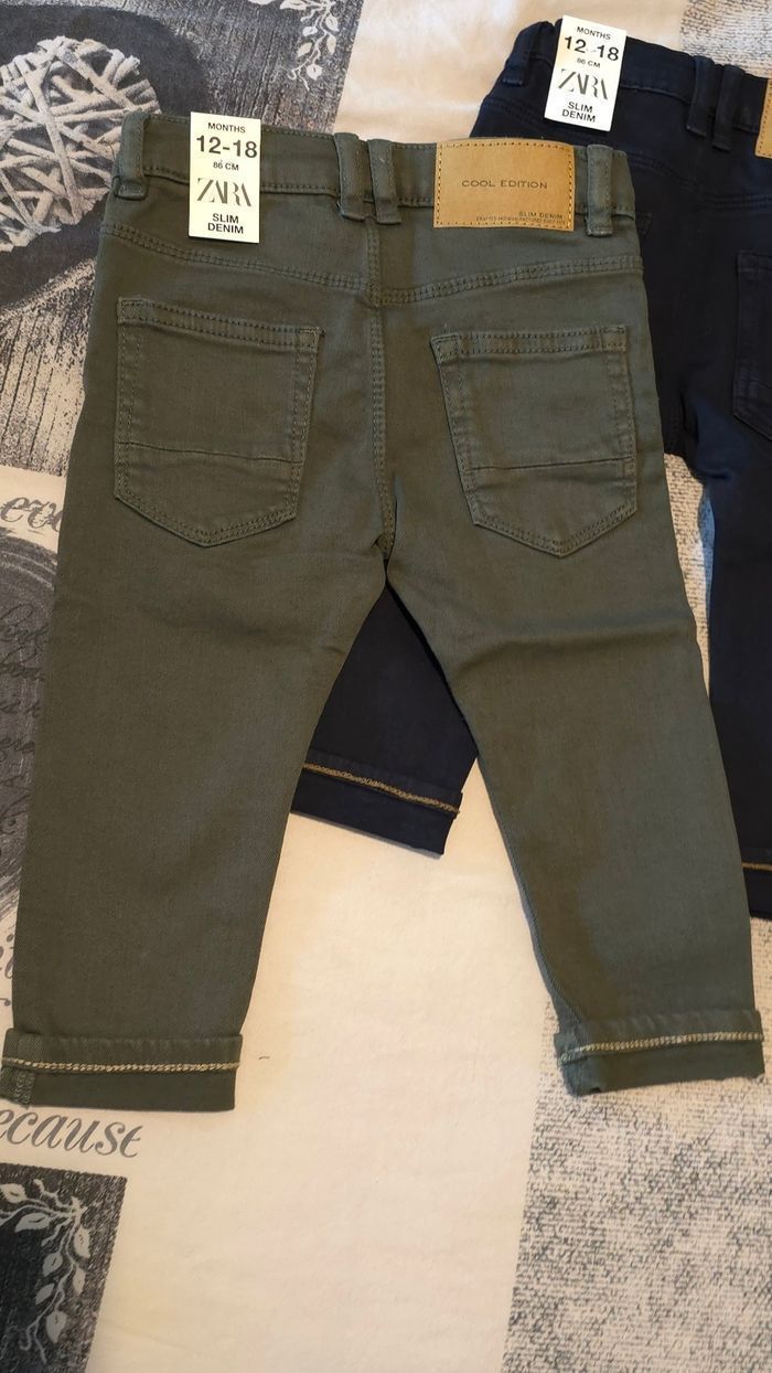 Neufs(non portés) 🏷🏷🏷🤩😍🥰superbes Jeans slim 18 mois garçon(prix ferme)!!🏷😍🥰 - photo numéro 6