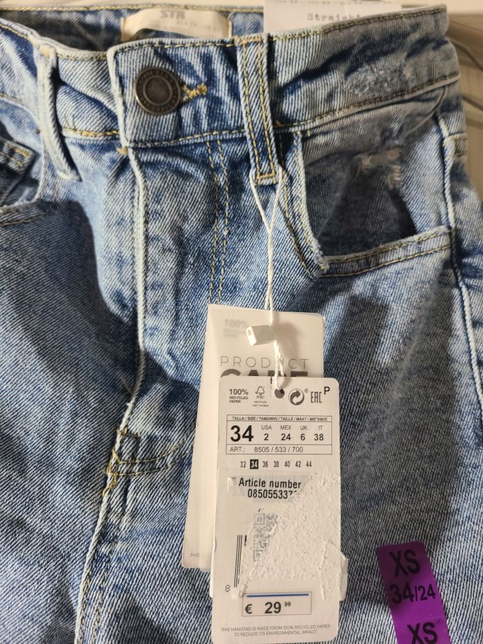 Jean stradivarius taille 34 - photo numéro 3