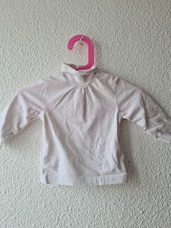 sous pull blanc Kitchoun