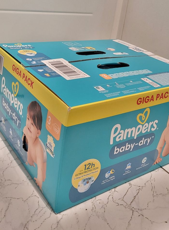 Pampers baby dry giga pack t3 - photo numéro 2