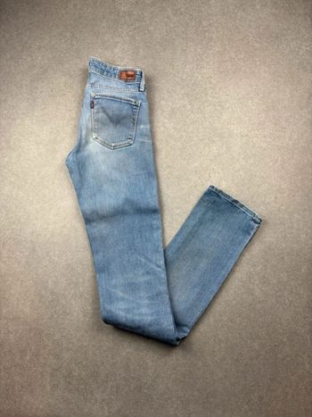 Jean pantalon coupe slim levis bleu taille 26