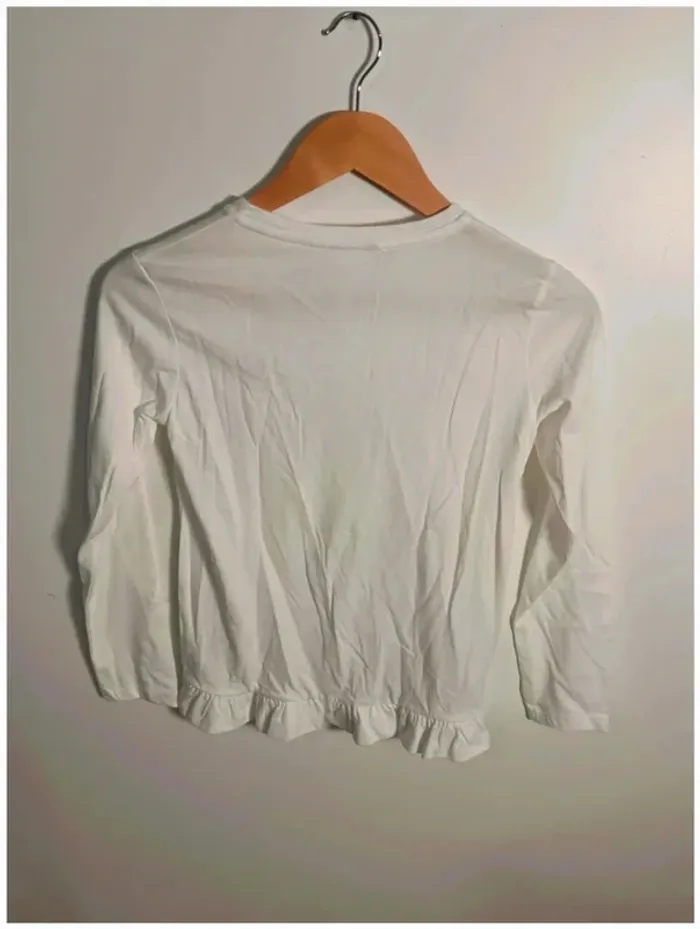 C10 t-shirt blanc mango 13-14 ans - photo numéro 2