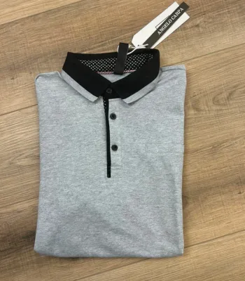 Polo homme gris neuf polo homme tailleS 36 T-shirt homme