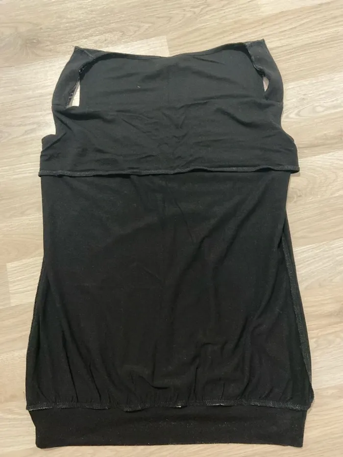Débardeur noir chic Camaïeu Taille 36 - photo numéro 9