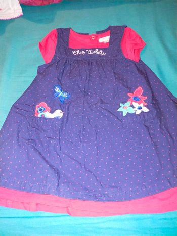 Ensemble robe et blouse 18 mois