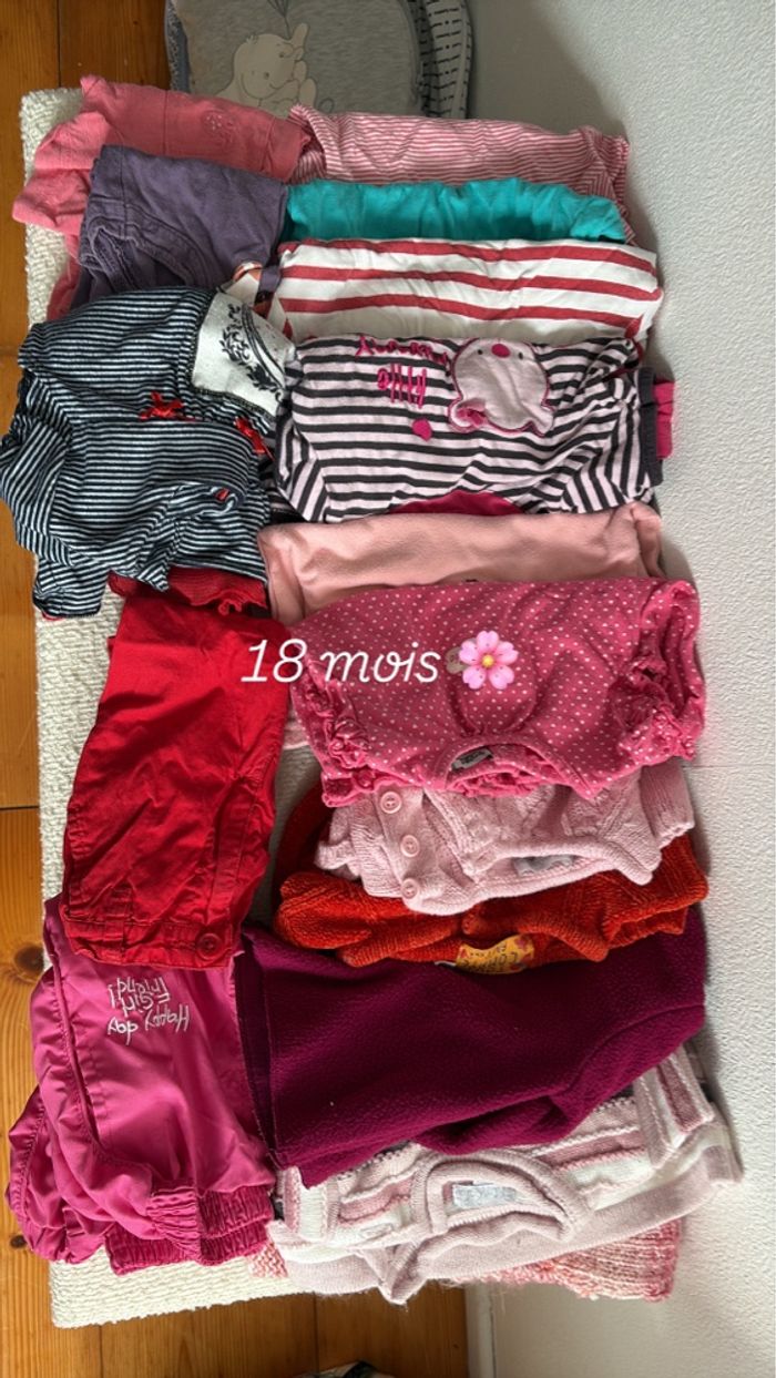 Vêtement bébé fille 18 mois