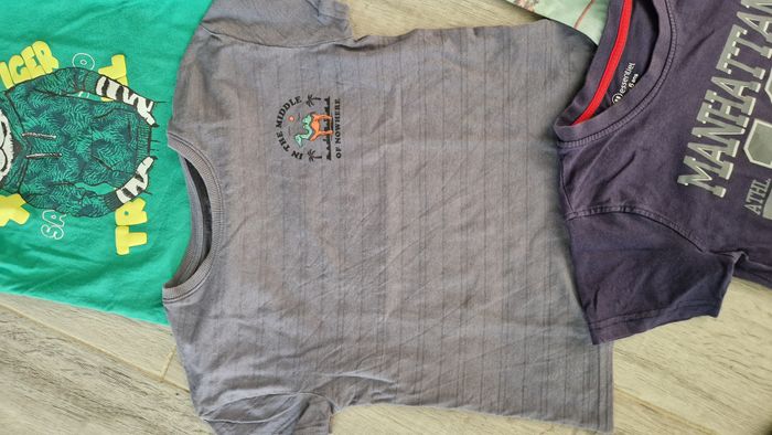 Lot de 5 tee-shirts manches courtes, taille 6 ans - photo numéro 5