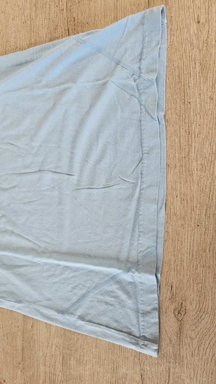 T shirt homme bleu clair, à manches courtes, Donnay, XL - photo numéro 3