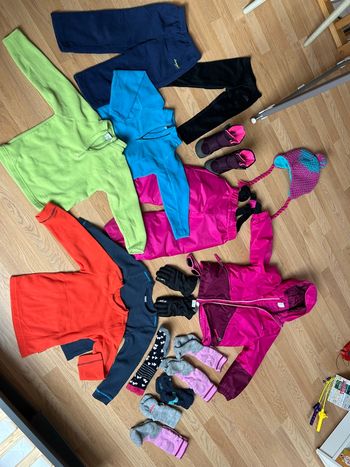 Lot vêtements de ski 4 ans 