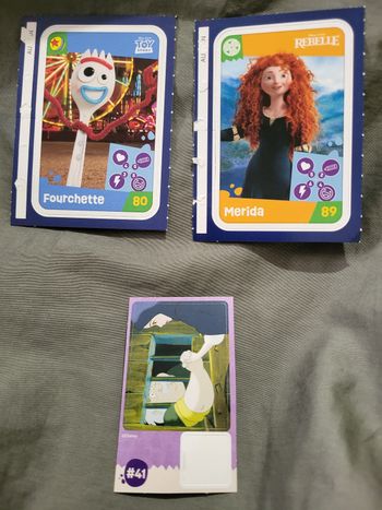 Cartes Disney jouons, rêvons Auchan 2024