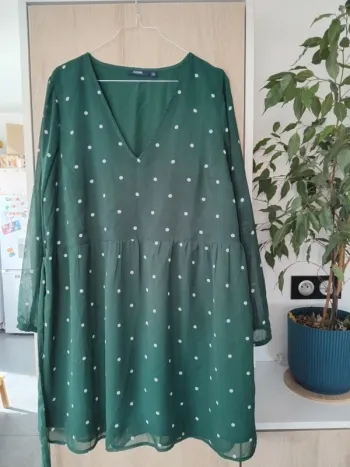 Robe à pois