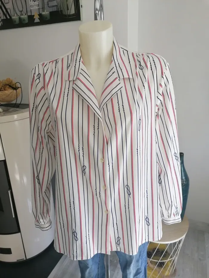 Chemise vintage claude pary 46 - photo numéro 2