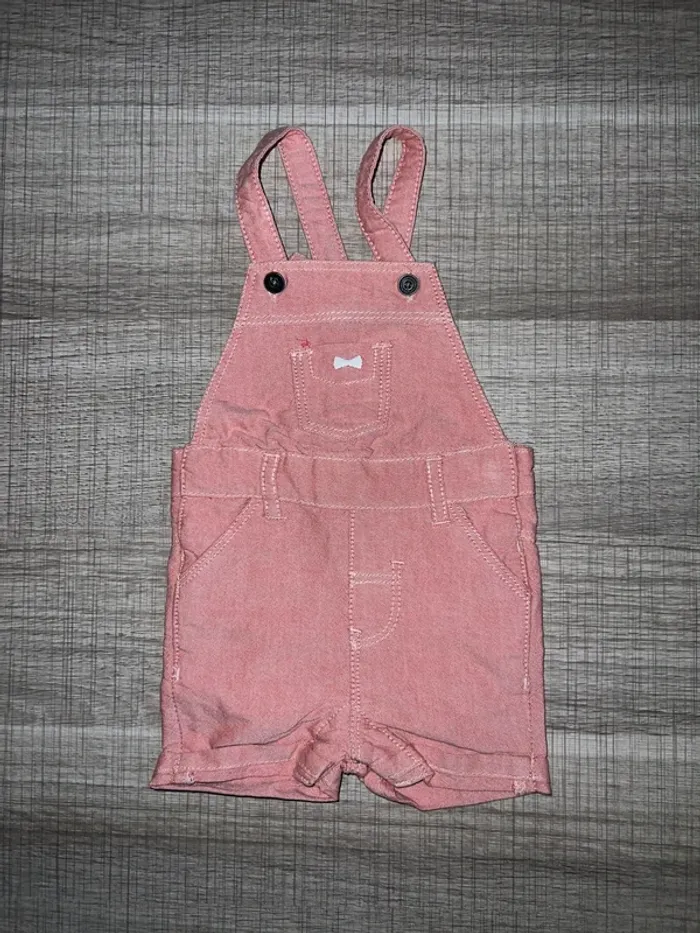 Salopette courte pour enfants filles