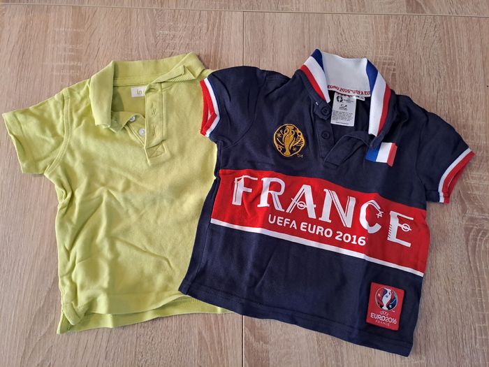 Lot de 2 polos 2 ans