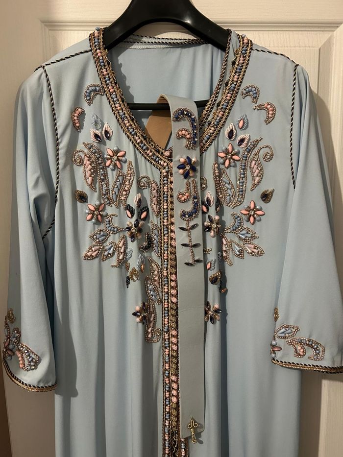Caftan bleu ciel - photo numéro 2