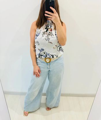 🌸Blouse à nouer Emery rose - fleurie 🌸