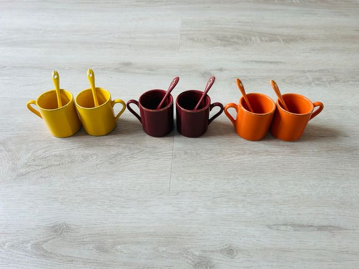 Lot de 6 tasses à expresse