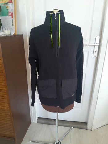 Sweat coton ajouré à zip Lauren Ralph lauren