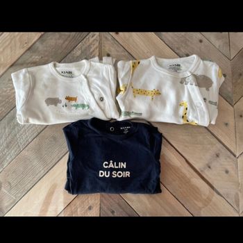 Lot pyjamas 1 mois