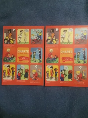 Carnets Charte du jeune Sportif