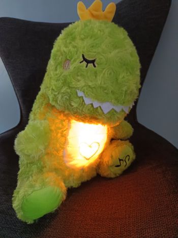 Peluche musicale dinosaure 
