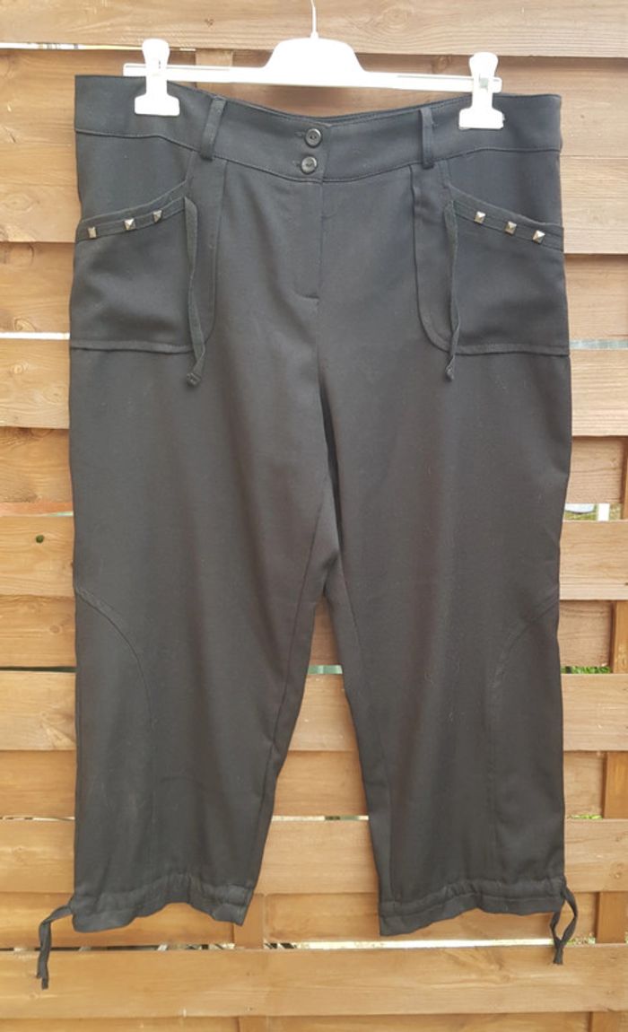 Pantacourt jambes larges - photo numéro 3