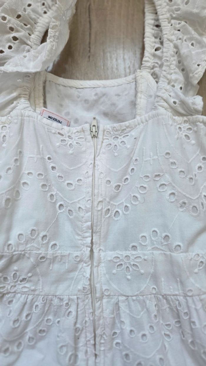 Combinaison blanche broderie anglaise Neuve - photo numéro 7