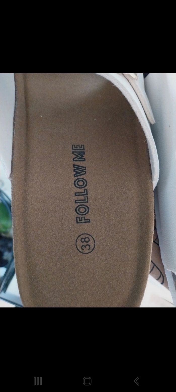 Sandales beige pointure 38 neuves - photo numéro 3