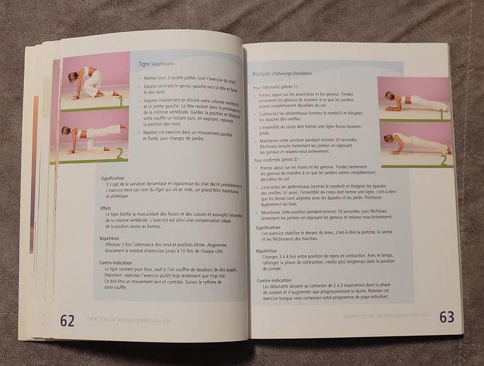 YOGA le grand livre du débutant avec plus de 65 exercices Klein, Lowis, Pfeiffer, Polster - photo numéro 3