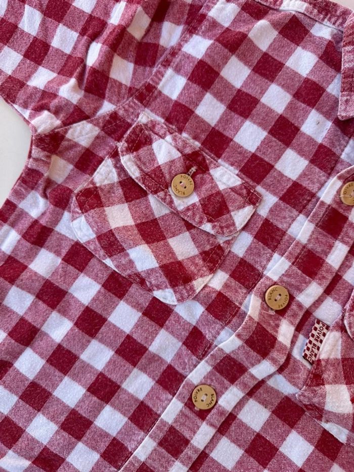 Chemise à carreaux Poivre Blanc 3ans - photo numéro 7