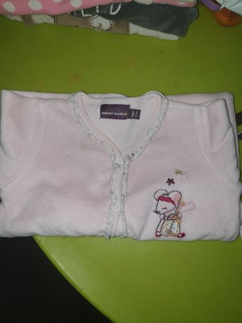 Pyjama rose sergent major  6 mois