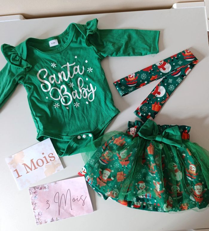 Tenue noël 0-3mois - photo numéro 2