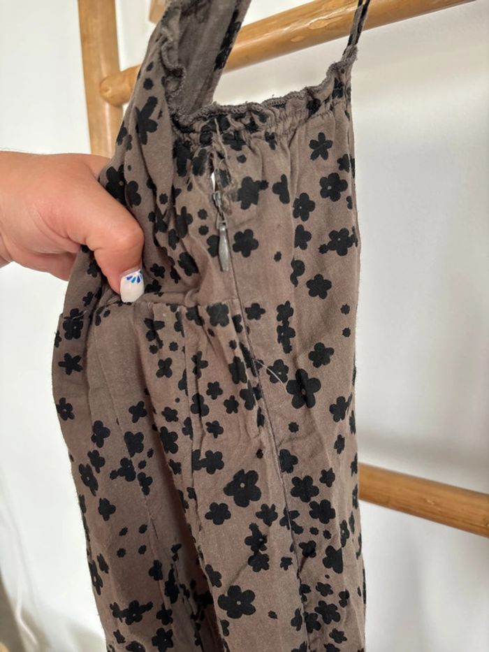 Robe à fleurs à bretelles taille 34 - photo numéro 5