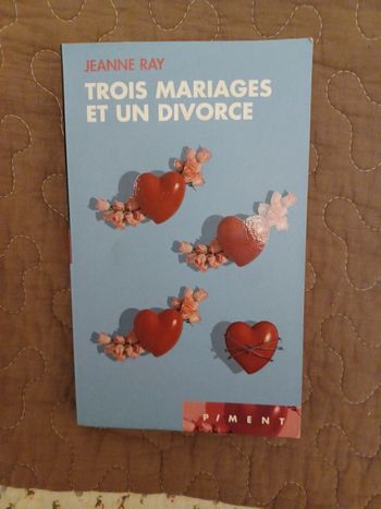 Livre"3 mariages et 1 divorce"
