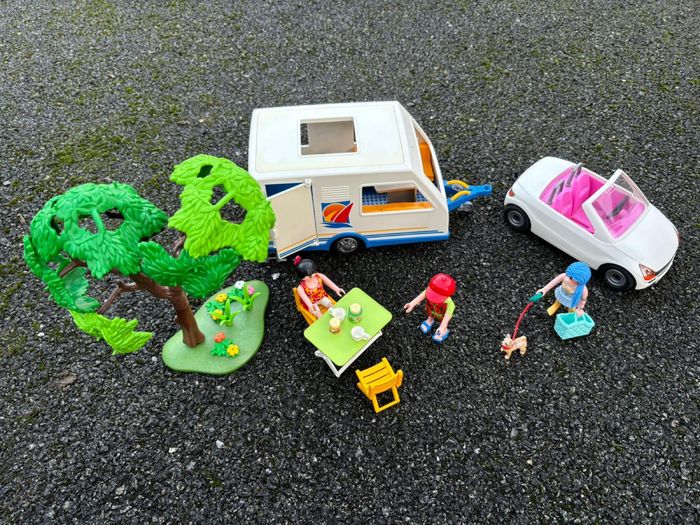 Voiture et caravane Playmobil - photo numéro 6