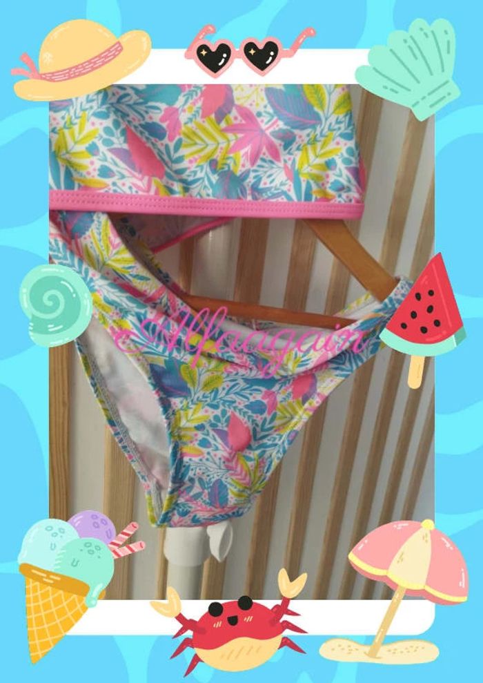 Maillot de bain neuf 10ans tissaia - photo numéro 6