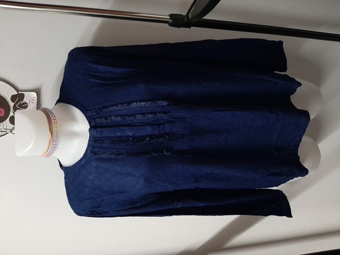blouse bleue sud express taille L