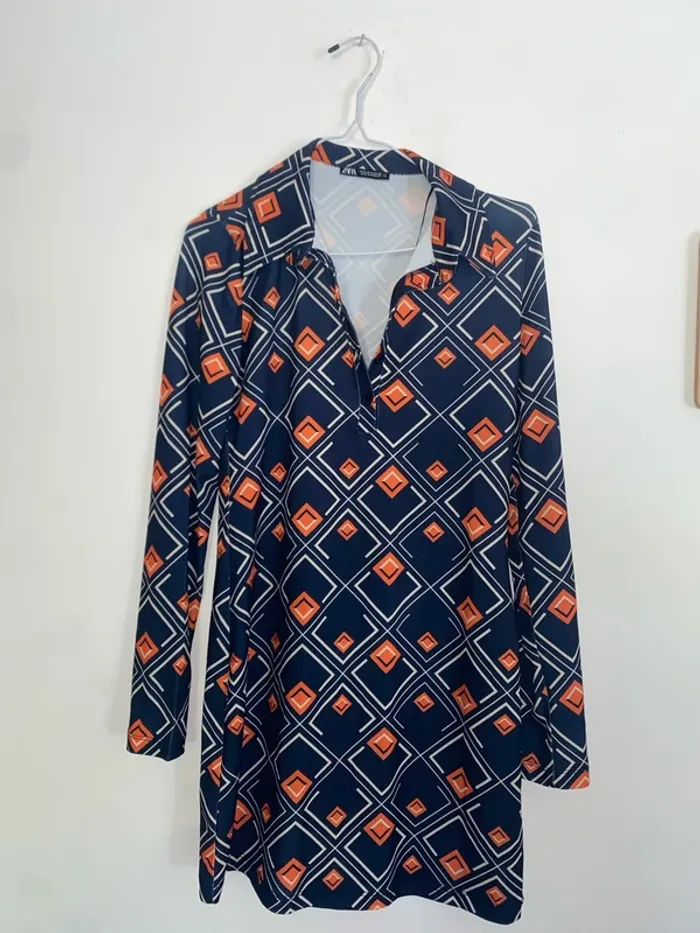 Robe fine longues manches