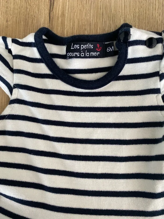 Robe marinière 6 mois - photo numéro 2