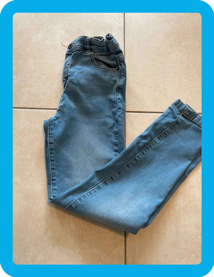 Beau jean taille ajustable garçon 11/12 ans tex - photo numéro 2